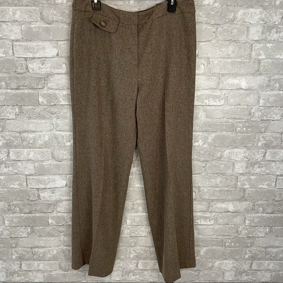 Mac & Jac Brown Tweed Trousers - Picture 1 of 5